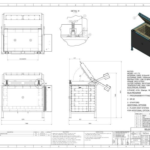 K11TL Large Kiln